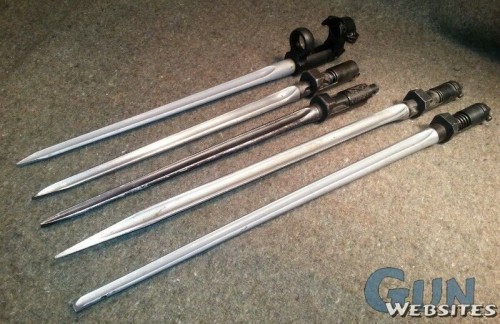Misc. China and Albania Folding Spike Bayonets 1.jpg